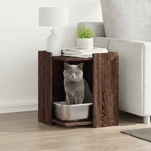 Katzenklo Eichen-Optik