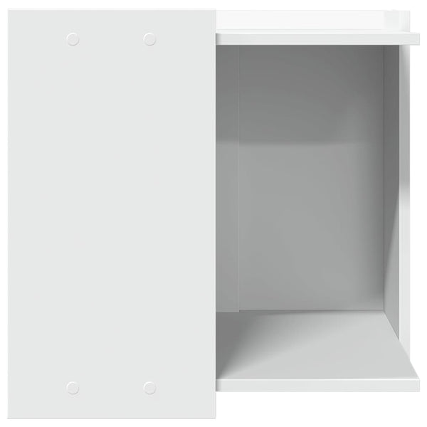Katzenklo Weiß Holzwerkstoff 53x53x51 cm