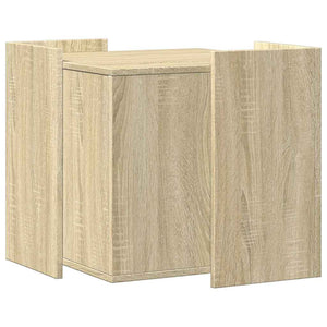 Katzenklo Sonoma Eiche 53x53x51 cm