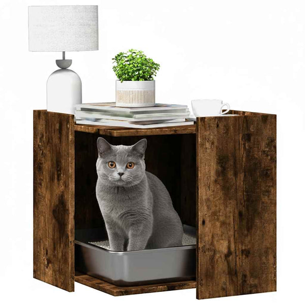Katzenklo Räuchereiche 53x53x51cm
