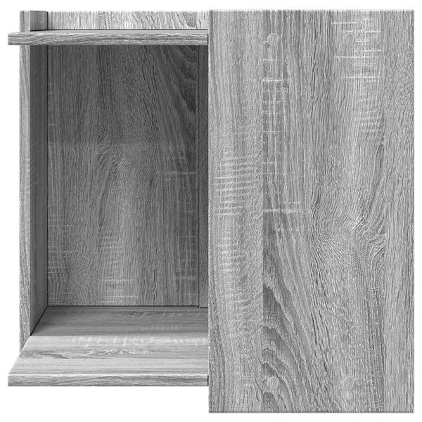 Katzenklo Grau Sonoma Holz 53x53x51cm