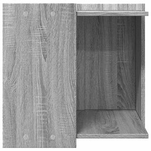 Katzenklo Grau Sonoma Holz 53x53x51cm