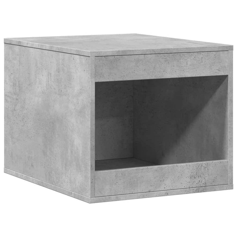 Betongraue Katzenklo-Box