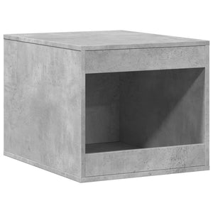 Betongraue Katzenklo-Box