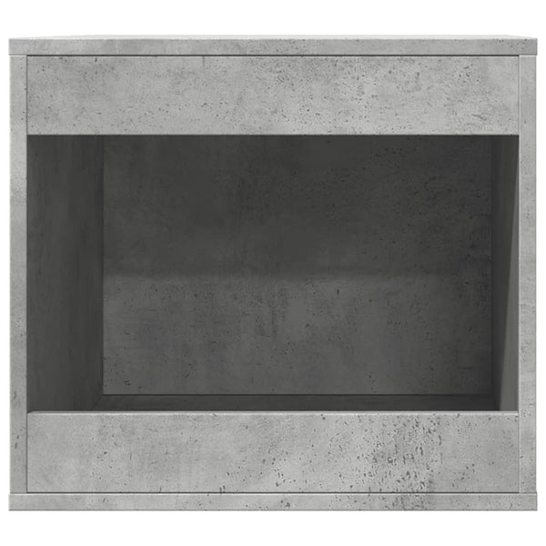 Betongraue Katzenklo-Box