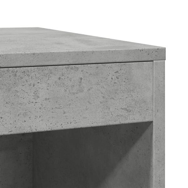 Betongraue Katzenklo-Box