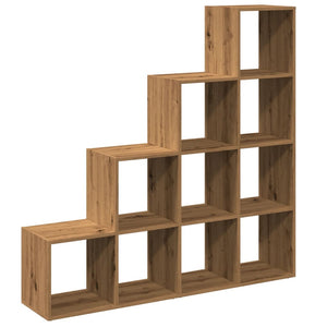 Raumteiler Bücherregal Artisan Eiche 4 Stufen