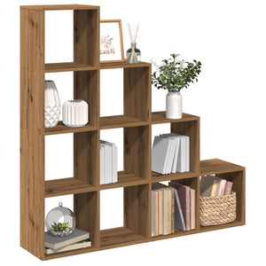 Raumteiler Bücherregal Artisan Eiche 4 Stufen