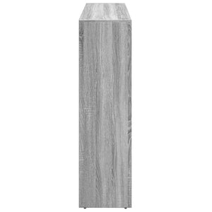 Raumteiler Bücherregal Grau Sonoma 137,5cm