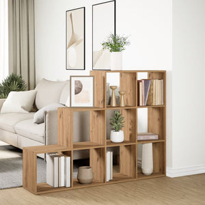 Raumteiler Bücherregal Artisan Eiche 137,5x103,5cm
