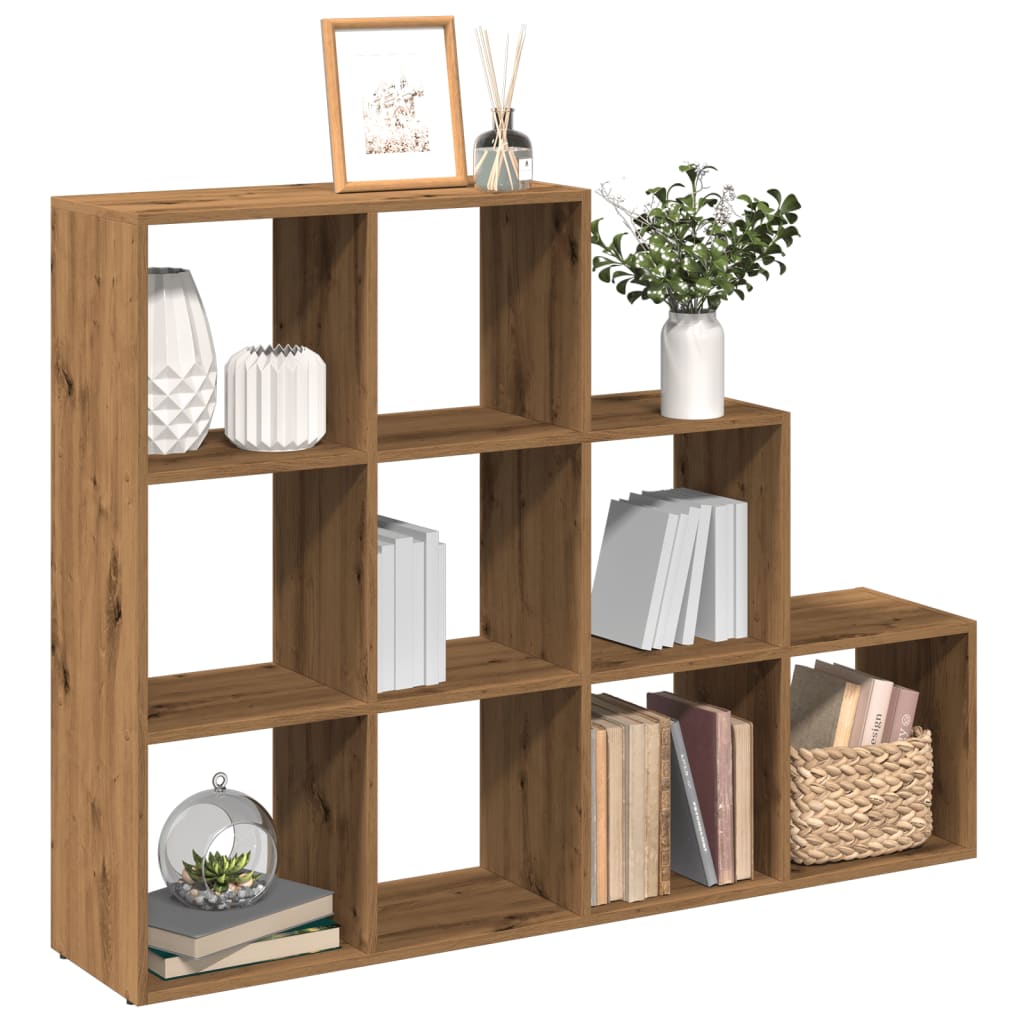 Raumteiler Bücherregal Artisan Eiche 137,5x103,5cm