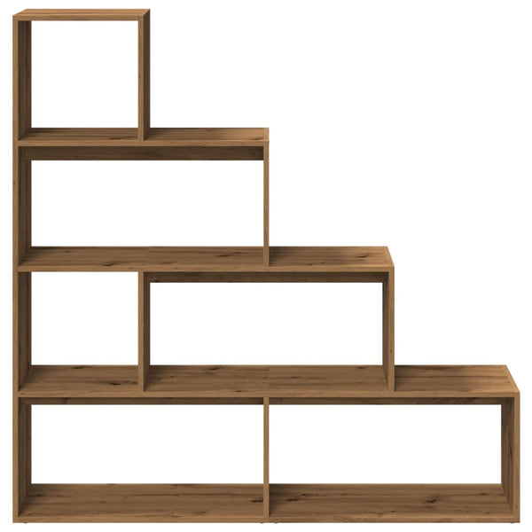Raumteiler Bücherregal Artisan Eiche 4-stufig