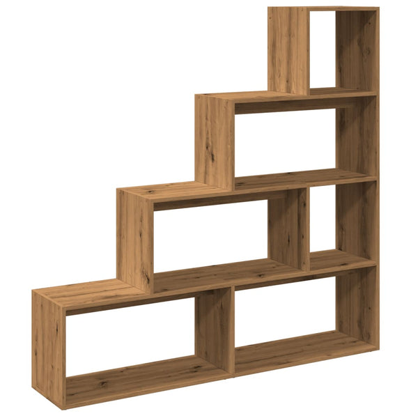 Raumteiler Bücherregal Artisan Eiche 4-stufig