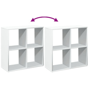 Weißes Raumteiler Bücherregal 69,5cm