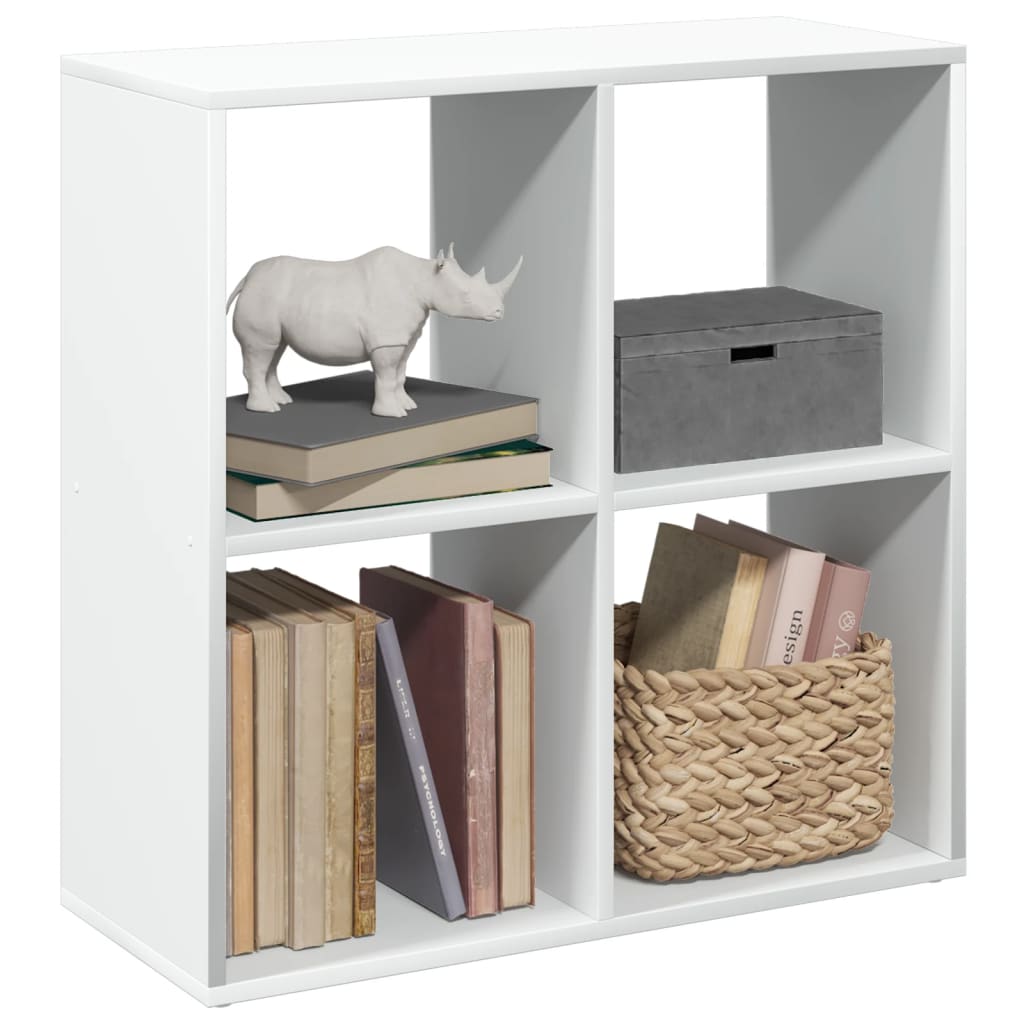Weißes Raumteiler Bücherregal 69,5cm