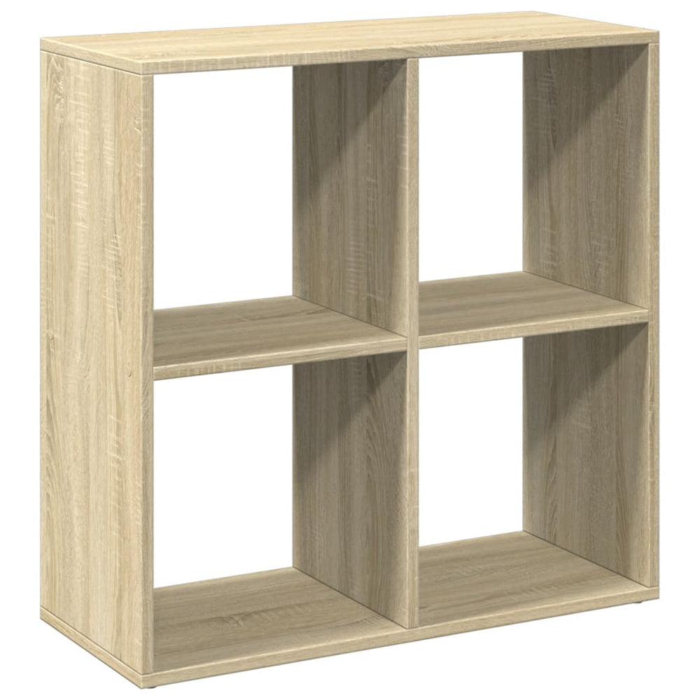 vidaXL Room Divider Bookshelf Sonoma Oak 69.5x29x69.5 cm