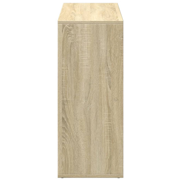 Sonoma Eiche Raumteiler Bücherregal 69,5cm