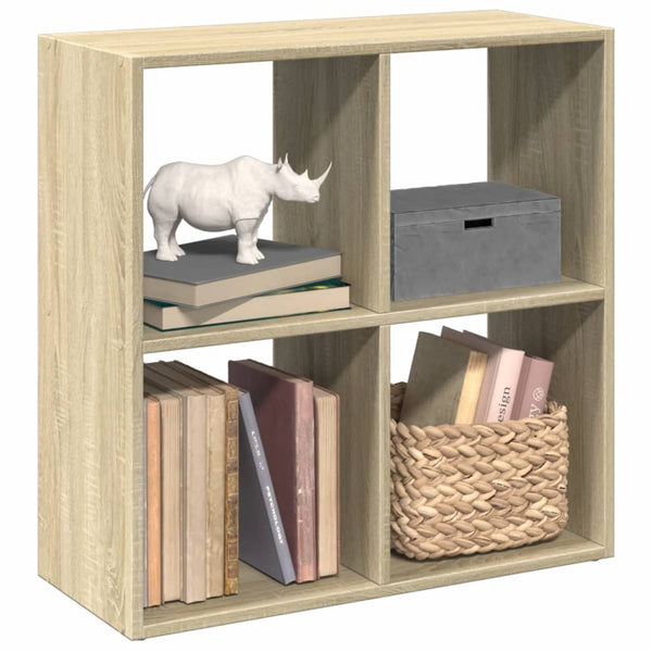 Sonoma Eiche Raumteiler Bücherregal 69,5cm