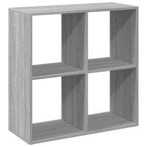 Graues Raumteiler-Bücherregal Sonoma 69,5 cm