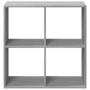 Graues Raumteiler-Bücherregal Sonoma 69,5 cm