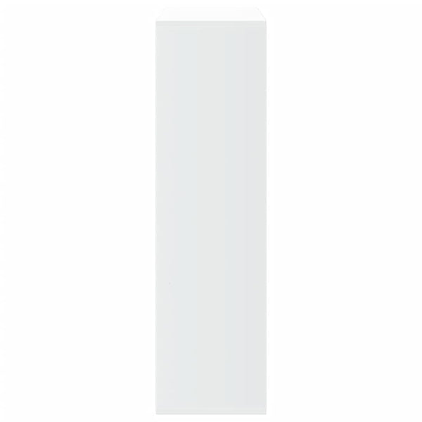 Raumteiler Bücherregal Weiß, 69,5 cm