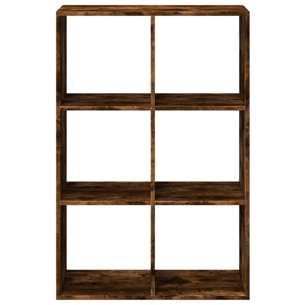 Raumteiler Bücherregal Räuchereiche 69,5 cm