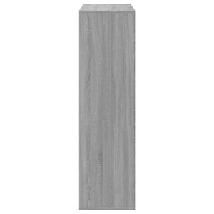 Raumteiler Bücherregal Grau Sonoma 103,5 cm