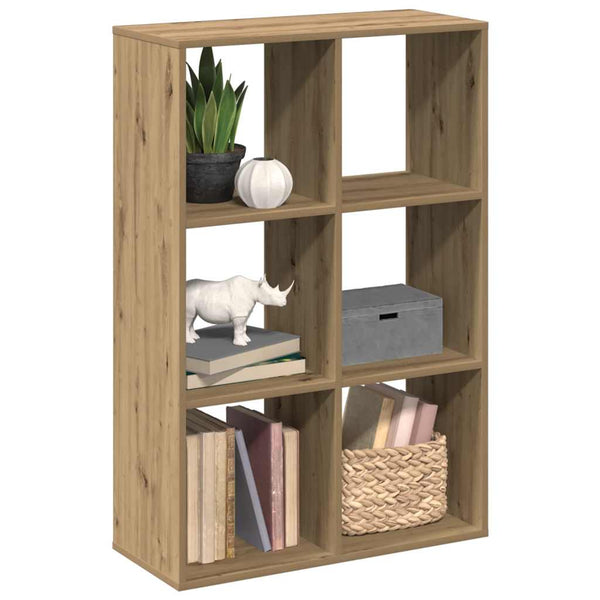 Raumteiler Bücherregal Artisan Eiche
