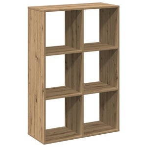 Raumteiler Bücherregal Artisan Eiche