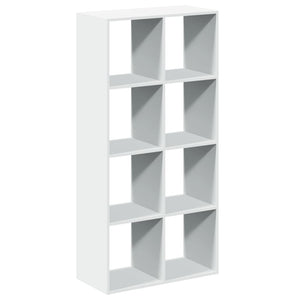 Weißes Raumteiler Bücherregal 69,5x29x137,5cm