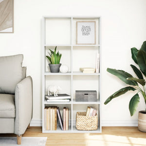 Weißes Raumteiler Bücherregal 69,5x29x137,5cm
