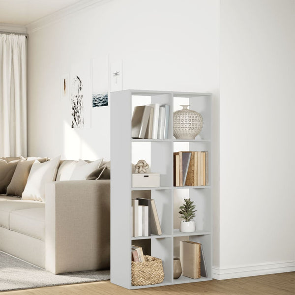Weißes Raumteiler Bücherregal 69,5x29x137,5cm
