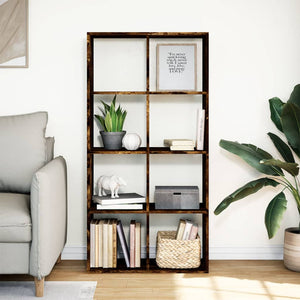Raumteiler Bücherregal Räuchereiche 69,5 cm