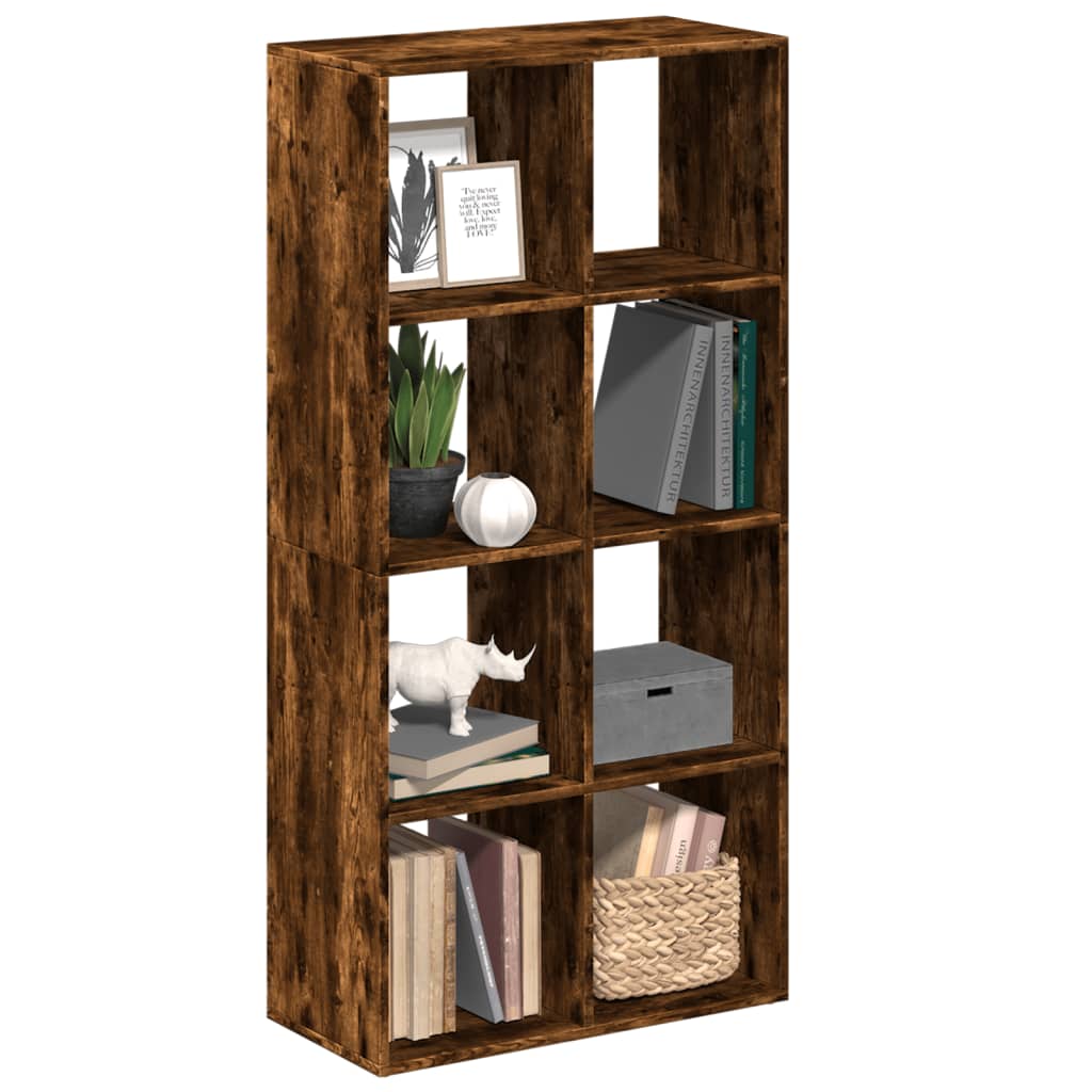 Raumteiler Bücherregal Räuchereiche 69,5 cm
