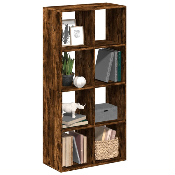 Raumteiler Bücherregal Räuchereiche 69,5 cm