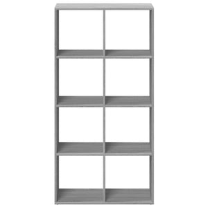 Graues Raumteiler-Bücherregal Sonoma