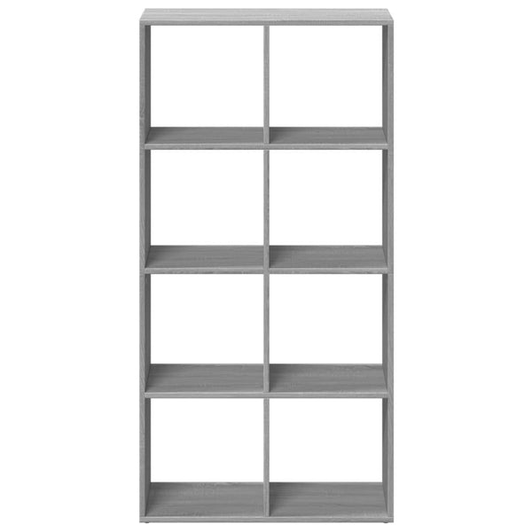 Graues Raumteiler-Bücherregal Sonoma