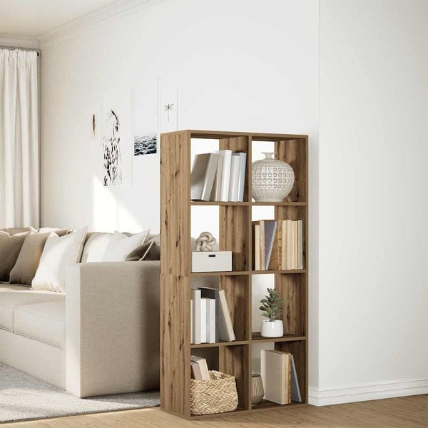 Raumteiler Bücherregal Artisan Eiche