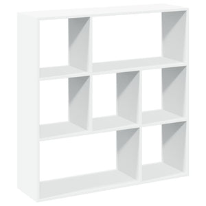 Weißes Raumteiler-Bücherregal 102 cm