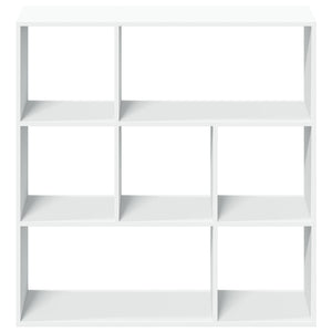 Weißes Raumteiler-Bücherregal 102 cm