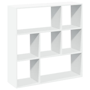 Weißes Raumteiler-Bücherregal 102 cm