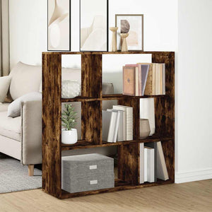 Raumteiler Bücherregal Räuchereiche