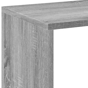 Graues Raumteiler-Bücherregal Sonoma 102 cm