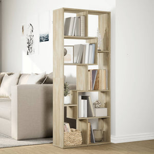 Sonoma Eiche Raumteiler Bücherregal
