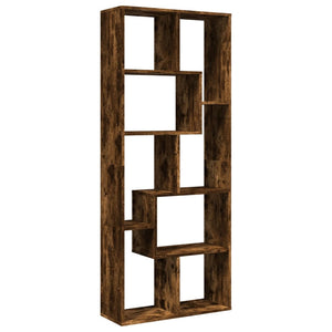 Raumteiler Bücherregal Räuchereiche 67x161,5cm