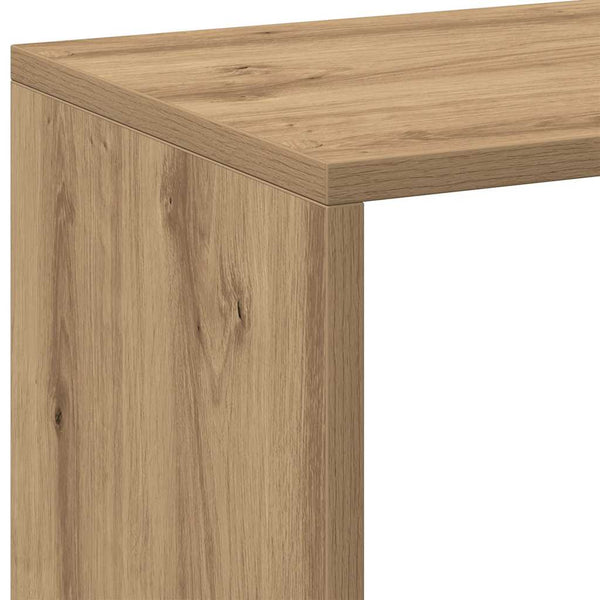 vidaXL Étagère de séparation de pièce en chêne artisanal 67x25x161,5 cm
