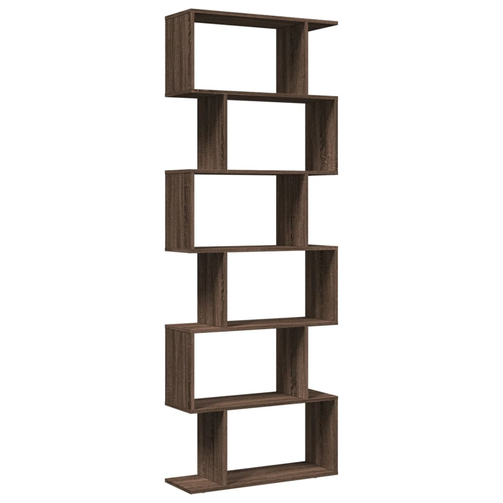 Raumteiler Bücherregal Braun Eiche 193cm