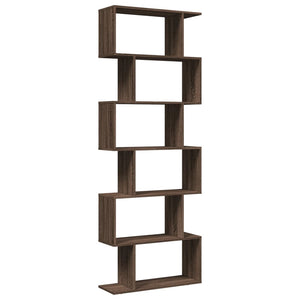 Raumteiler Bücherregal Braun Eiche 193cm