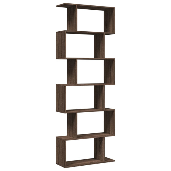 Raumteiler Bücherregal Braun Eiche 193cm
