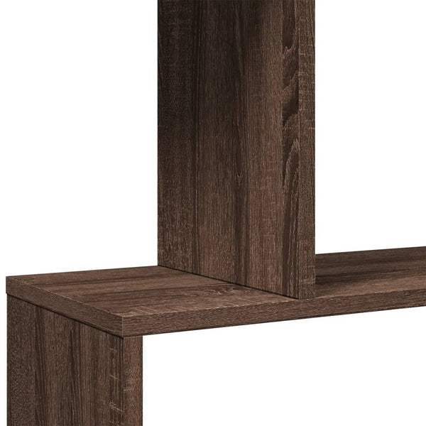 Raumteiler Bücherregal Braun Eiche 193cm